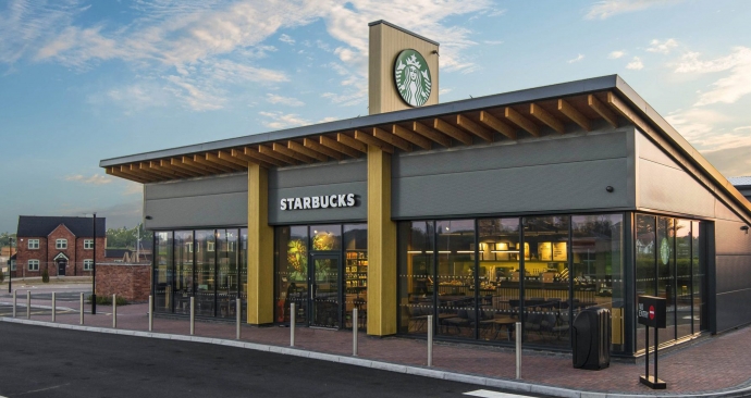 Starbucks branch by Taylor Lindsey