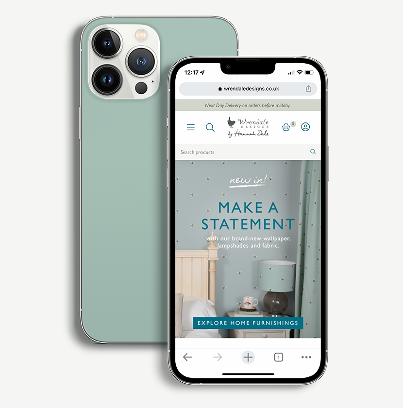 Wrendale Designs mobile view