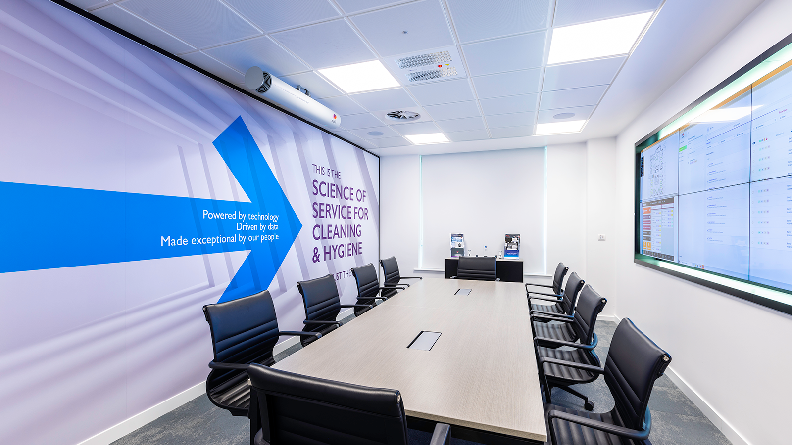 Mitie CHCE boardroom