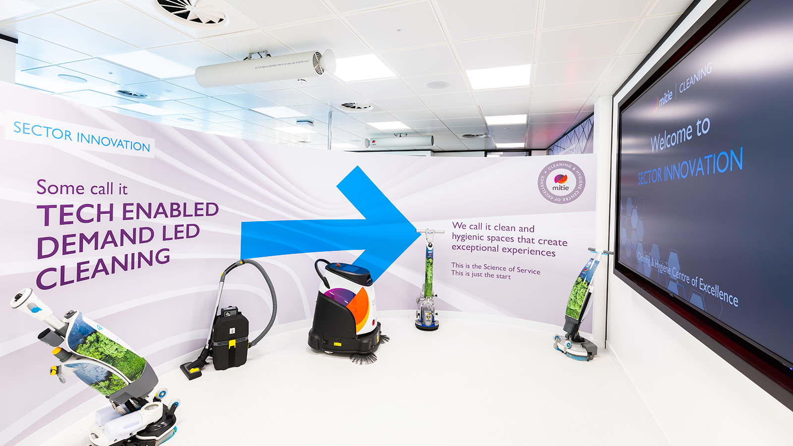 Mitie CHCE innovation zone