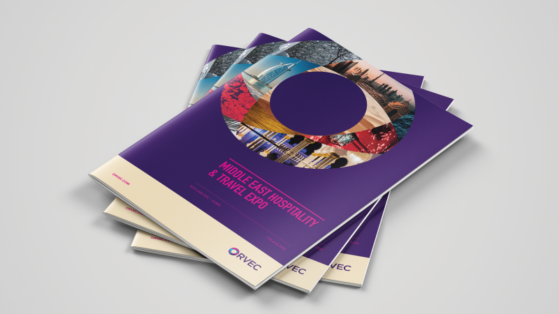Orvec booklet graphic design project