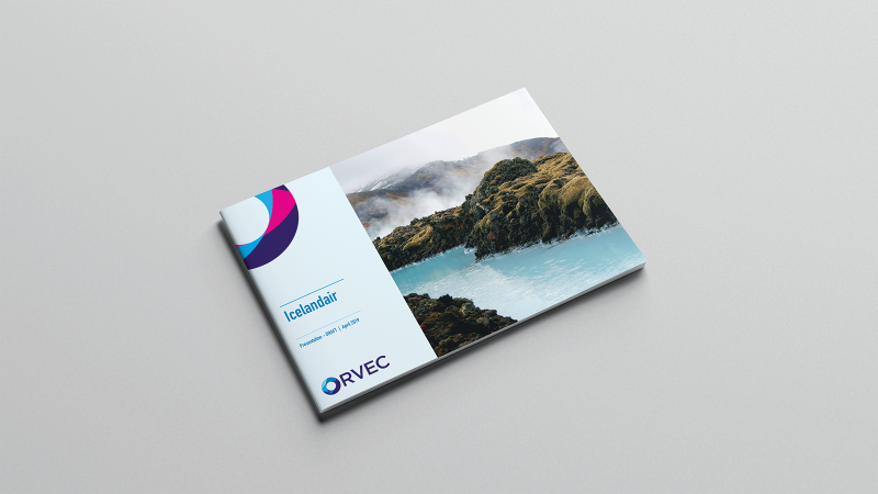 Orvec Icelandair presentation cover