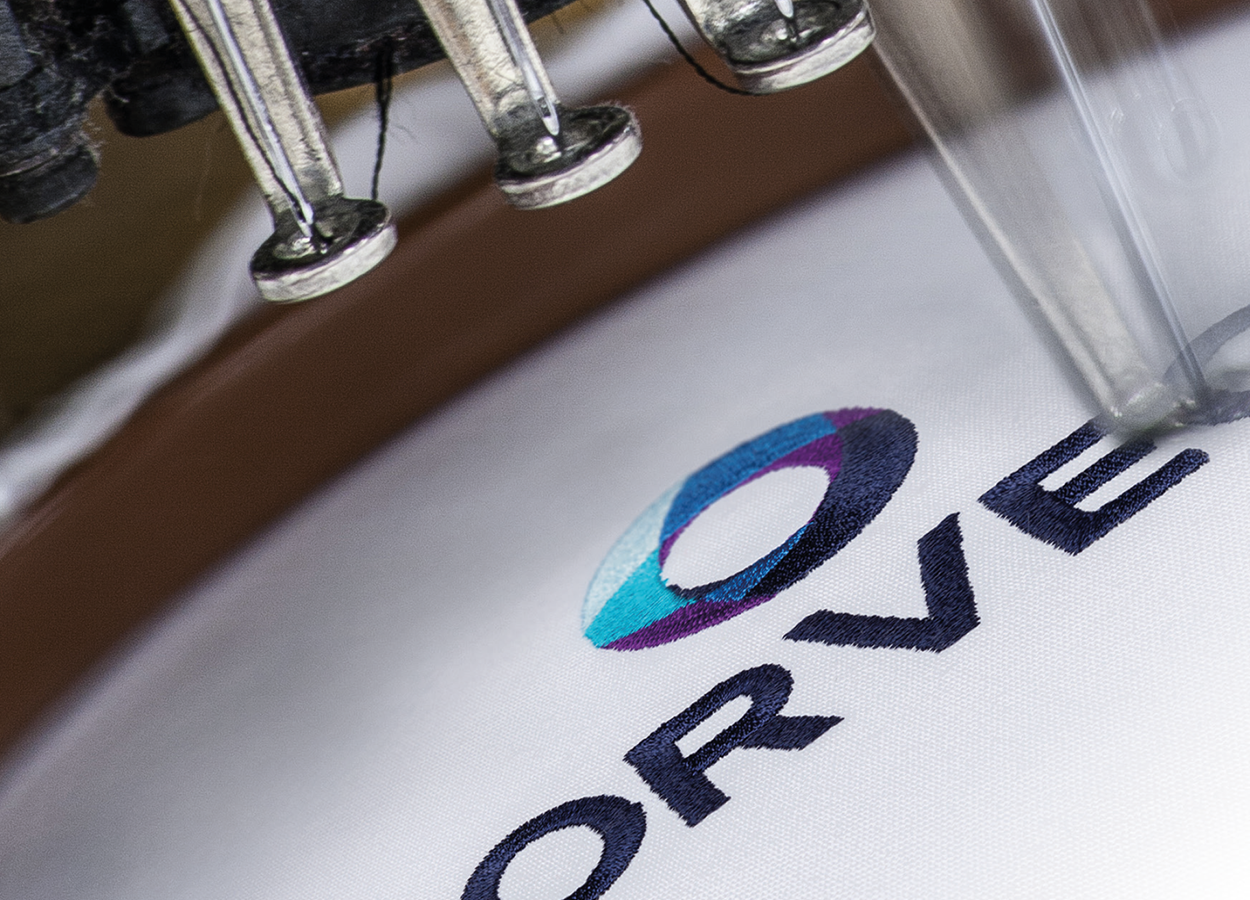Orvec stitched logo