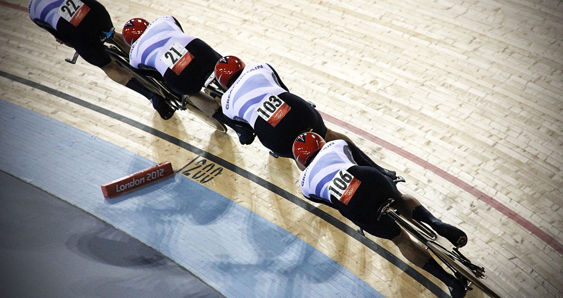 Cyclists at London 2012