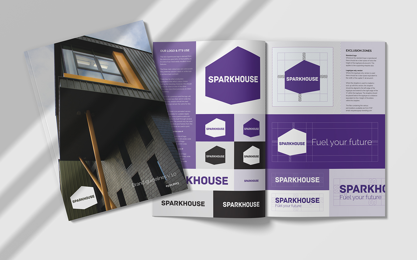 Sparkhouse brand guidelines